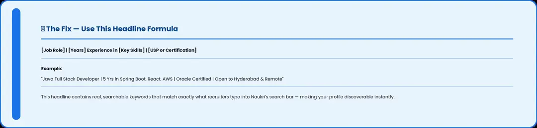 Box 03 Headline Formula