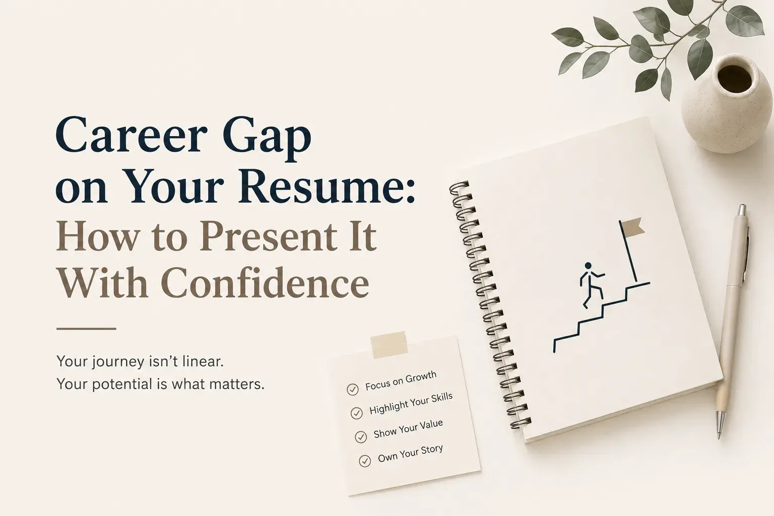 Career Gap on Your Resume: How to Present It With Confidence
