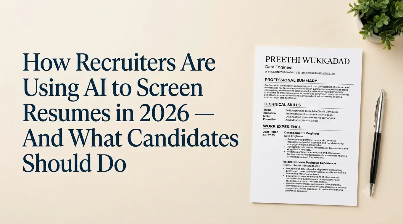 How Recruiters Are Using AI to Screen Resumes in 2026 — And What Candidates Should Do